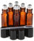 Vivaplex 6 recuento, Vidrio de Color ámbar, 10 ml Roll-on Botellas con Bolas de Rodillos de Acero Inoxidable - 0,5 ml gotero Incluido