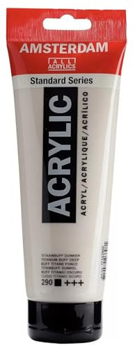 Amsterdam Acrylfarbe 250ml, Titanbuff dunkel