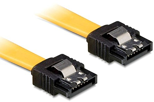 DeLOCK 82797 - Cable SATA, Amarillo