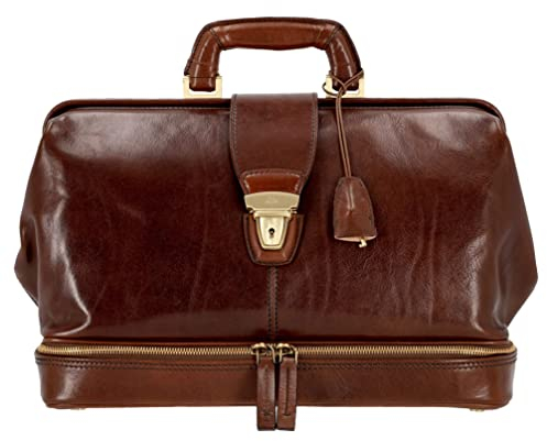 The Bridge Story Uomo - Arzttasche Leder (Bodenfach) 36 cm marrone