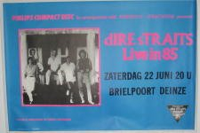 Dire Straits – B – 1985 – 61 x 91 cm zeigt/Poster