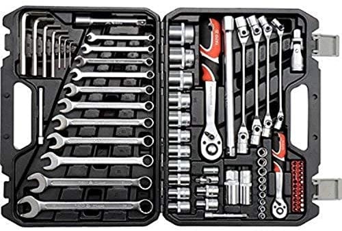 YATO YT-38781 - Socket Set 1/4 77pcs and 1/2