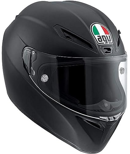 AGV Motorradhelm Veloce S E2205 Solid PLK, Matt Schwarz, Größe L