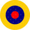 RAF Royal Airforce Art B1 Flugzeuge Rondell 10,2 cm (100 mm) Vinyl Aufkleber, Aufkleber