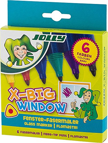 JOLLY 4490-0019 - X-BIG Window, dreikant, Lernmaterialien, 6er set