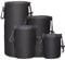 Active Pro - High Grade Protective Neoprene Pouch for Nikon, Olympus, Fuji, Pentax, Panasonic, Sony, Leica, Sigma, Tamron, Vivitar, Minolta, Mamiya, Yashica,,Kodak, Konica, Hasselblad, Ricoh, Zeiss & Lensbaby Lenses - 4 Size Multi Pack (S, M, L & XL) - Hook and Belt Loop