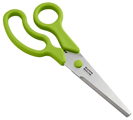 KUHN RIKON 22610 Küchenhelfer Schere Haushaltsschere grün zerlegbar, 21 cm