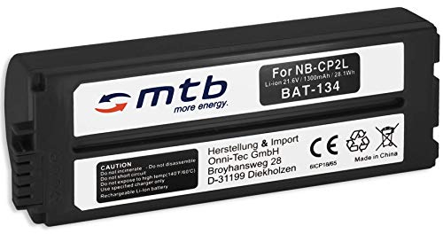 Ersatz-Akku NB-CP2L für Photo Printer Canon Selphy CP100, CP200, CP300, CP400,CP500, CP600, CP710, CP900... - s. Liste
