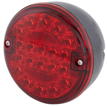 HELLA VALUEFIT 2NE 357 026-231 Nebelschlussleuchte - LED - 24/12V - Anbau | Lichtscheibenfarbe: rot - Kabel: 300mm - Stecker: Flachstecker - hinten