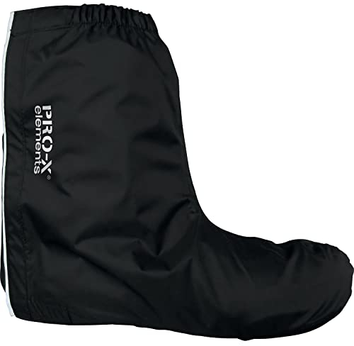 Pro-X-Elements Montebelluna Gamaschen - Kurze Fahrrad Regengamaschen, schwarz, L/40