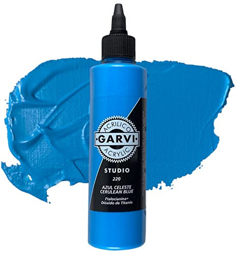 ACRÍLICO GARVI STUDIO 200ML 220 AZUL CELESTE