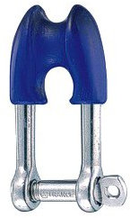 Manille inox axe 6 pans imperdable cosse 8mm