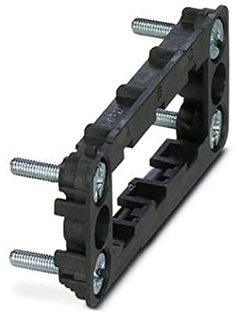 PHOENIX CONTACT VC-AR2/3M Anbaurahmen ohne PE für Kontakteinsatz-Module, Bauform 2, Anzahl der Einsatzmodule 3, 5 Stück