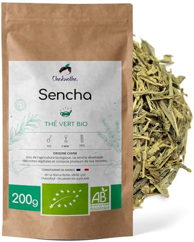 Té Verde natural Sencha BIO 200g - orgánico