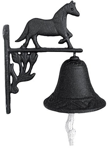 HKM SPORTS EQUIPMENT Glocke aus Gusseisen, klein