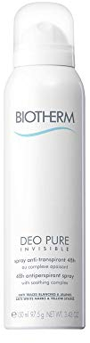 BIOTHERM PURE INVISIBLE Deodorant Spray 150 ml