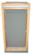 Hochwertiges Sichtschutzrollo Rollo für Velux RHL/RHU-EP GGU,GPU,GHU,GTU PK08 grau // Sichtschutzrollo/Sichtschutz-Rollo/Fensterrollo