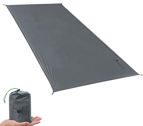 GEERTOP Lona Impermeable 20D Ultraligera para 1 Persona, 110 g, para Camping, Senderismo, Picnic o Pesca