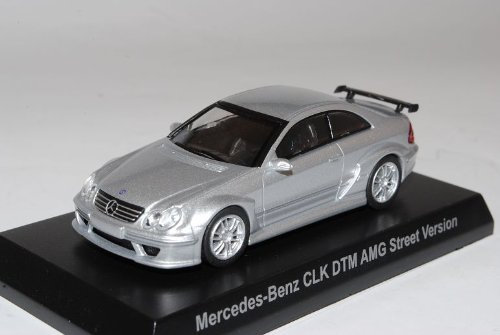 Kyosho Mercedes-Benz CLK DTM AMG Street Version Coupe Silber C209 2002-2010 1/64 Sonderangebot Modell Auto