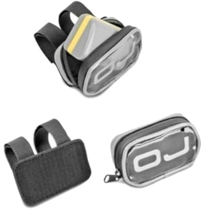 PORTATELEPASS PORTA TELEPASS PEDAGGIO AUTOSTRADALE DA MANUBRIO O POLSO COMPATIBILE CON TRIUMPH TIGER 1050 IMPERMEABILE M068 PASS OJ PER MOTO E SCOOTER