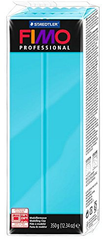 Fimo Professional Modelling Clay, Turquoise, 350 g
