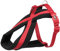 TRIXIE Premium Touren-Geschirr Größe L–XL: Brustumfang 70–110 cm/25 mm in rot - sportliches Hundegeschirr mit angenehmer Vliespolsterung, stufenlos verstellbar für sehr große Hunde, 204203