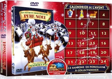 Les Secrets merveilleux du Père Noël [Calendrier de l'Avent + Santons + Crèche]