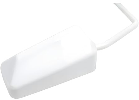 Spiegel STR8 F1-Style, universal, Weiss, M8 Gewinde (inkl. Adapter Linksgewinde)