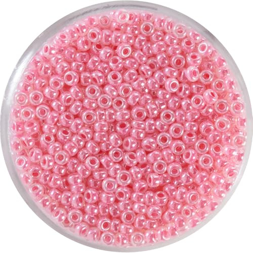 PRACHT Miyuki-Rocailles Perlen 2.2mm 12g Pearl-Pink