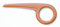 DEKAFORM Kettenschutz Easy Line 180-3 für Challange Greens Nostalgie Retro Fahrrad 36/38 Zähne * braun/lederfarbig