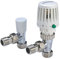 Honeywell VTL120-15A Traditional 15mm TRV and Lockshield Set