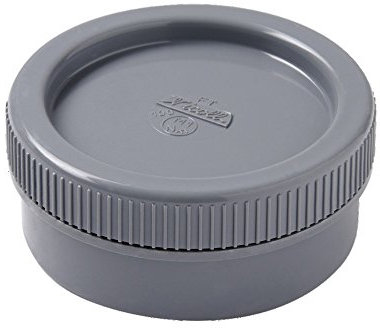 Tampon de visite mâle-femelle NICOLL + bouchon - PVC gris - Ø 32 mm, Fabrication Française, Tampon de visite avec bouchon à coller permettant l'accès aux canalisations