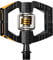 MALLET ENDURO 11 Pedale schwarz-gold / goldene Feder