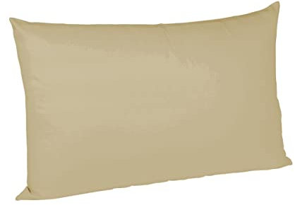 Fleuresse Colours Kissenbezug, Mako Satin, Sand, 40 x 60 cm
