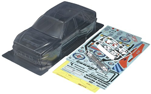 TAMIYA 51401 Car Kit Lancia Delta HF Integrale - Accessories for Remote Controlled Car, Replacement Body, RC Model Building, Multi-Colour, Unpainted
