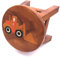 ROMBOL Handgefertigter Kinderhocker, Holz, Kinderhocker:Bagger