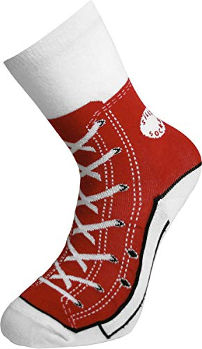 Bluw Sneaker-Socken, Rot