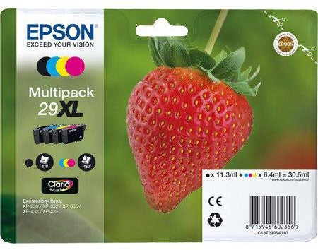 Epson 29XL T29964010 Tintenpatronen, Multipack, 4 Stück