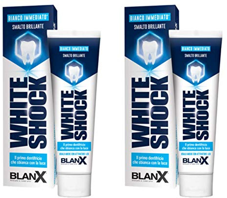 White Shock Zahnpasta mit sofortiger Wirkung, 2 x 75 ml