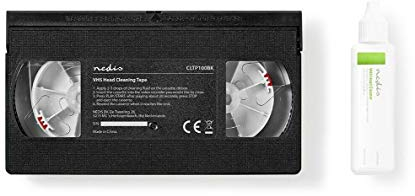 Sim Radio Cassette DE Nettoyage VHS pour MAGNETOSCOPE Lecteur Tete DE Lecture K7 Video