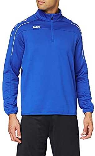 JAKO Herren Ziptop Classico, Nightblue/Citro, L