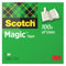 Scotch Magic Tape - 1 Rolle, 19 mm x 10 m - Unsichtbares Klebeband für allgemeine Zwecke zur Reparatur, Etikettierung und Versiegelung von Dokumenten