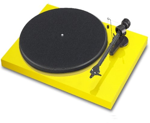 Pro-Ject Debut Carbon (AC) Phono USB Plattenspieler gelb