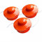 Nemaxx 3x FS1 Line Spool Two-string Nylon Garden Trimmer Strimmer Substitute Reel for Petrol Grass Trimmer - Orange