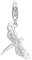 ESPRIT Damen-Charm 925 Sterling Silber Dragonfly ESCH91572A000