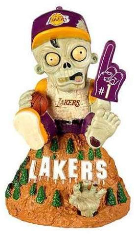 FOCO Los Angeles Lakers Sitting On Logo Zombie