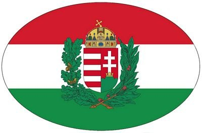 Autoaufkleber Wappen Fahne Ungarn Sticker NEU Aufkleber