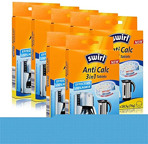 7x Swirl Anti Calc 3in1 Tablets Entkalkung und Reinigung für Kaffeemaschinen