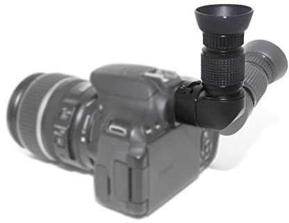 TS-Optics Universal Winkelsucher 1-2,5X (rotierbar) für Canon EOS, Nikon, Fuji, Pentax, Minolta und Olympus Kameras, PF-DSLR