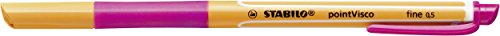 Tintenroller - STABILO pointVisco - Einzelstift - pink